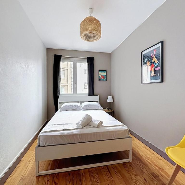 Grand T4 Centre-ville 8 pers Jardin Lecoq - Appartement 3 Chambres - 7