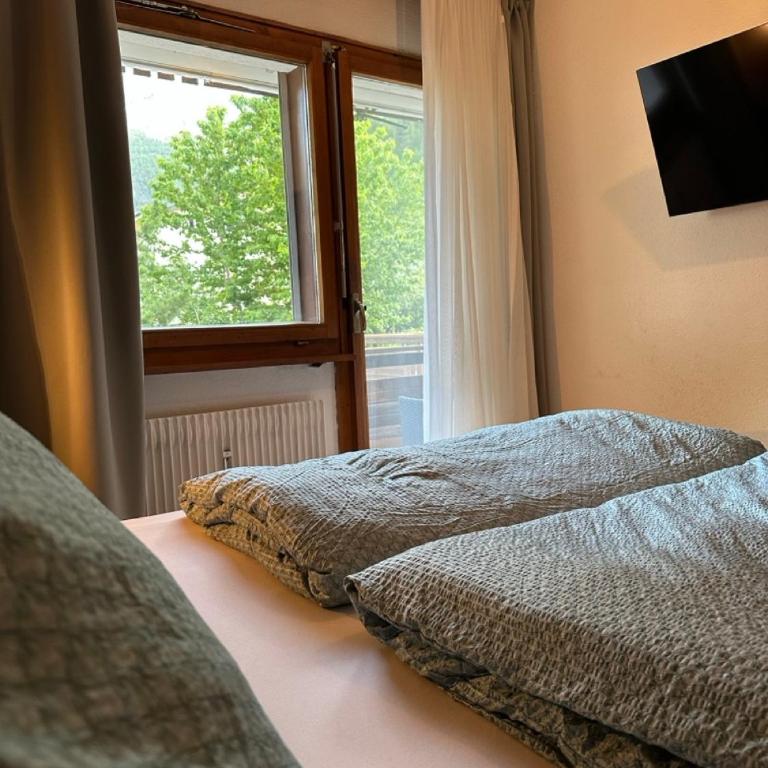 Family Home Base near Saas Fee with Mountain View - Apartment mit 2 Schlafzimmern und Balkon - 55