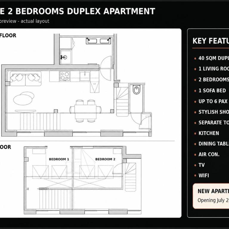 Pere Lachaise Apartments - Apartamento Loft de 2 dormitorios - 1
