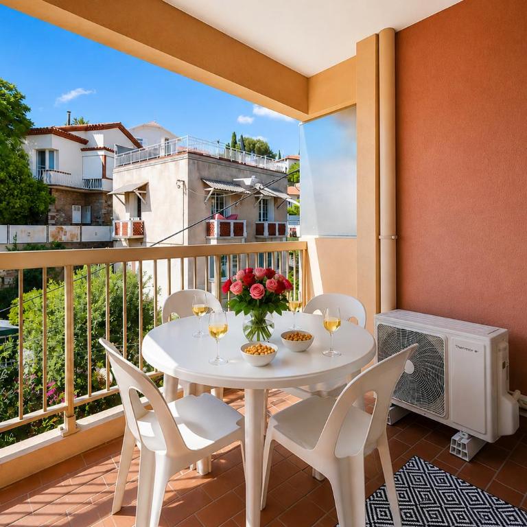 Elegant T2 avec balcon, parking et climatisation - Appartamento con 1 Camera da Letto - 11