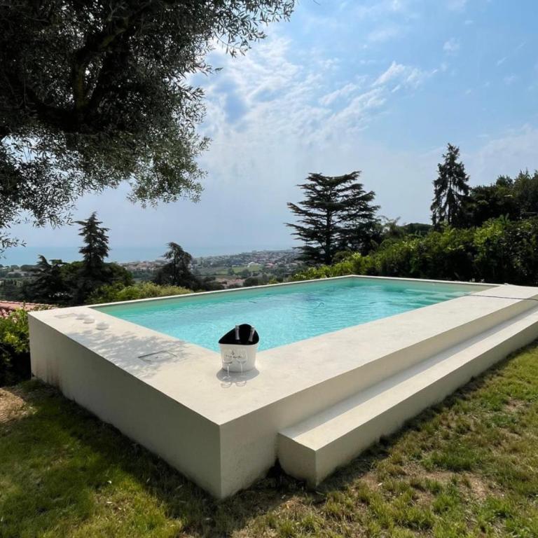 N324 - Numana, luminoso bilocale con piscina privata e giardino - Apartamento de 1 dormitorio - 4