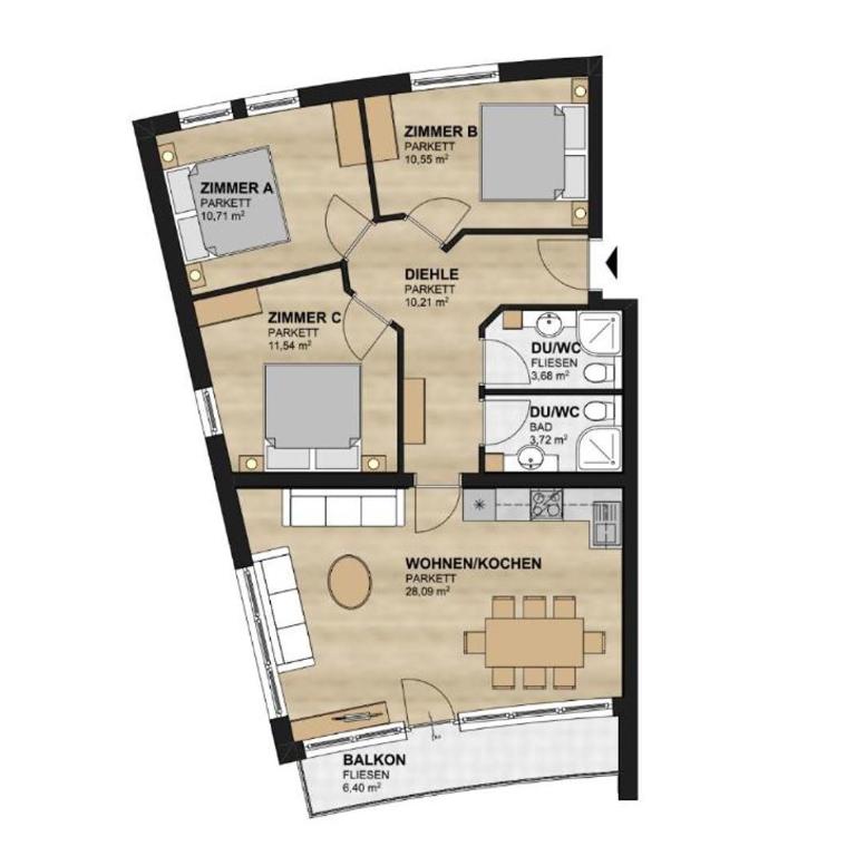 Ski Dome Apartments-Apartment VIVA & Heaven Holiday Chalet - Summercard included - Suite mit 3 Schlafzimmern - 7