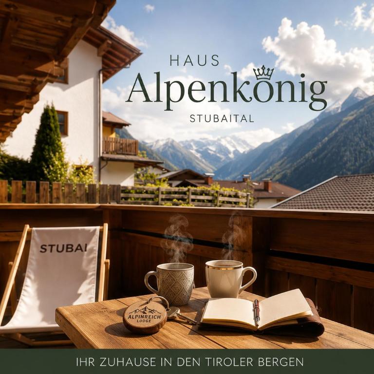 Haus Alpenkönig Exclusive Apartments near Stubai Glacier - Apartment mit 2 Schlafzimmern und Terrasse - 11