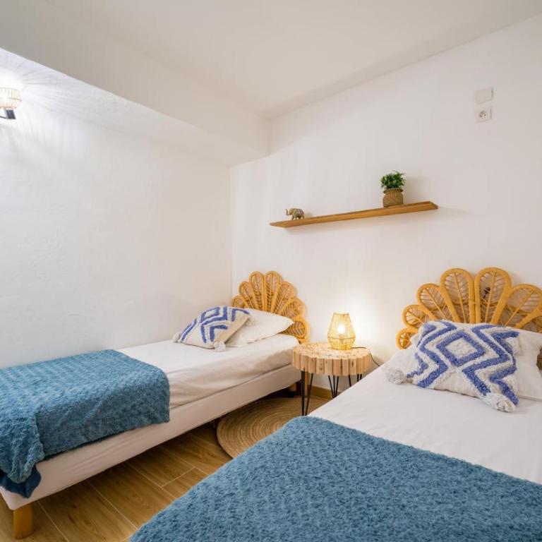 Appartement Ste Maxime - Piscine et à 250m des plages et centre-ville - Apartment mit 1 Schlafzimmer - 7