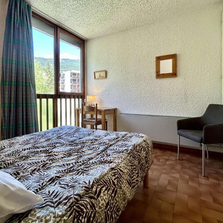 Appartement cabine 6 pers avec balcons, proche pistes - Serre-Chevalier, Chantemerle - Appartement 1 Chambre - 23