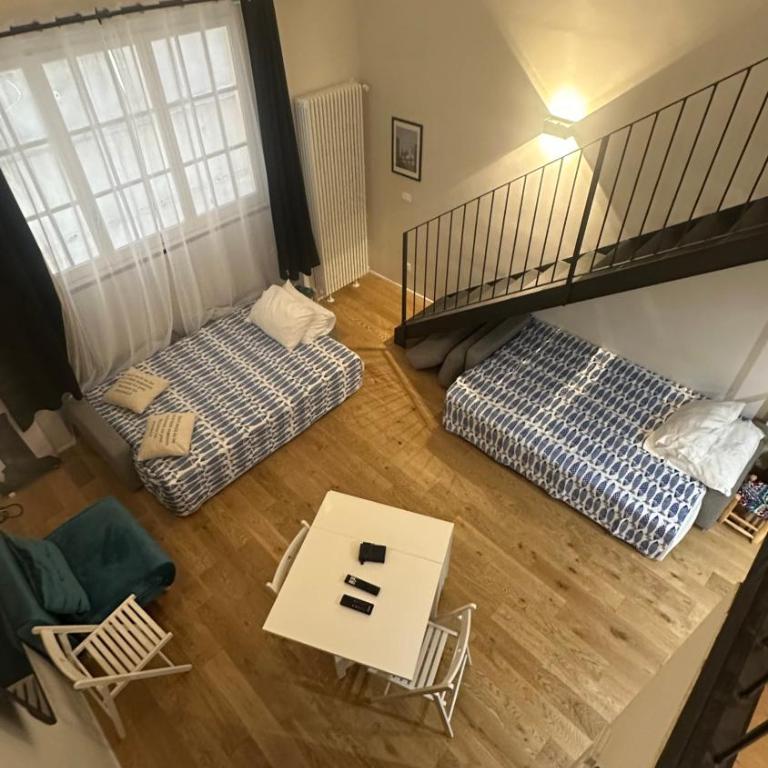 Centro Storico Caruggi 2min Acquario Pellicceria Superior Loft Palazzo Rolli - Appartamento con 1 Camera da Letto - 2