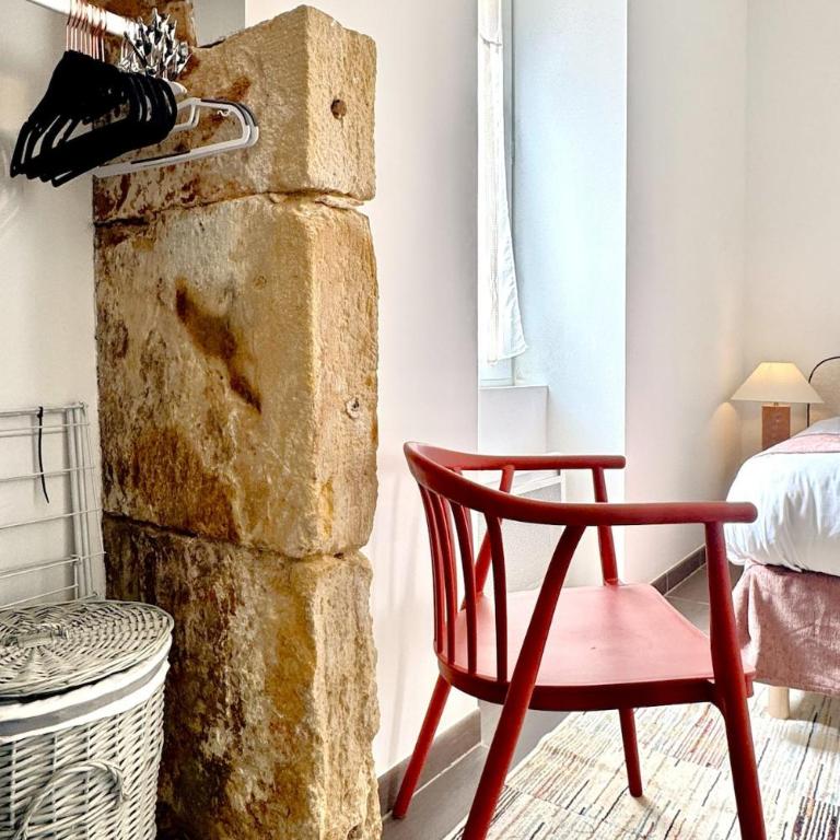 Comfy 4-person apartment with terrace Le Puit de Sarlat - One-Bedroom Apartment - 20