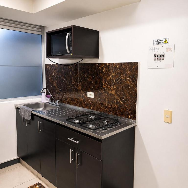 Apartamento cerca parque del Café con Piscina - Apartamento de 2 dormitorios - 1