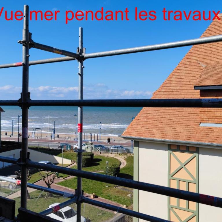 Vue mer, parking privé et la plage à deux pas - One-Bedroom Apartment - 17