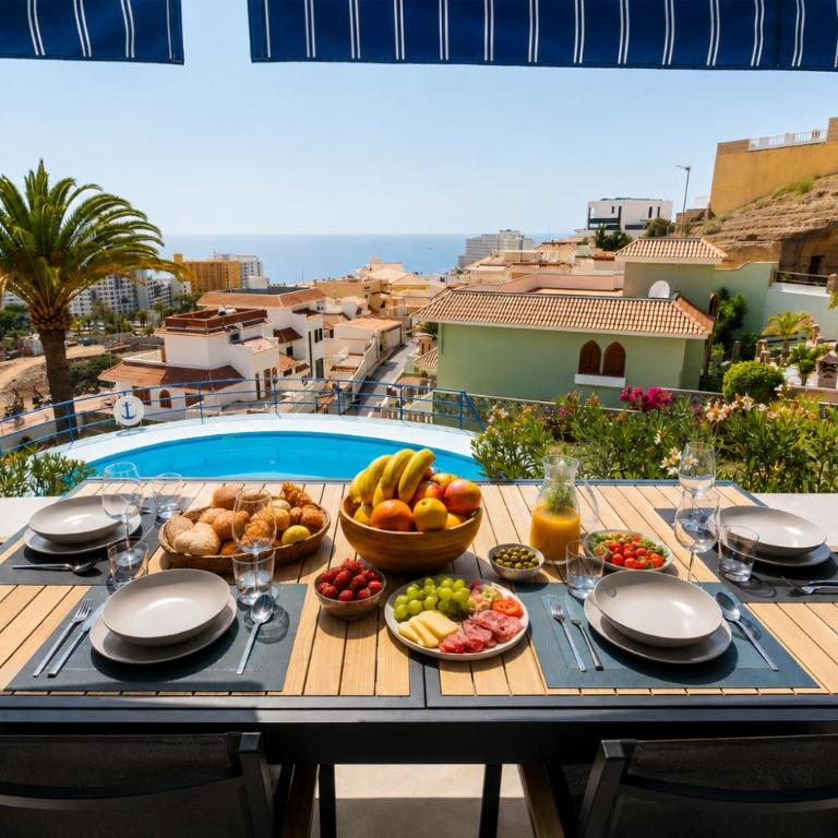Montesol 1BR & AC & Walk to Siam Park & Beach by Aqua Vista Tenerife - Appartement 1 Chambre avec Vue sur la Mer et Terrasse - 38