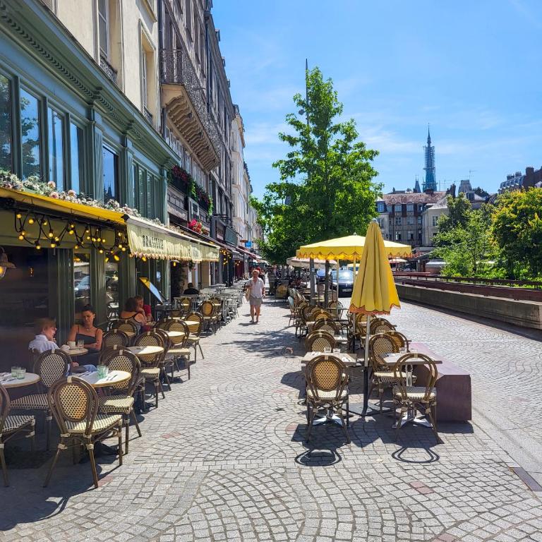 Cocon Calme Centre de Rouen - One-Bedroom Apartment - 40