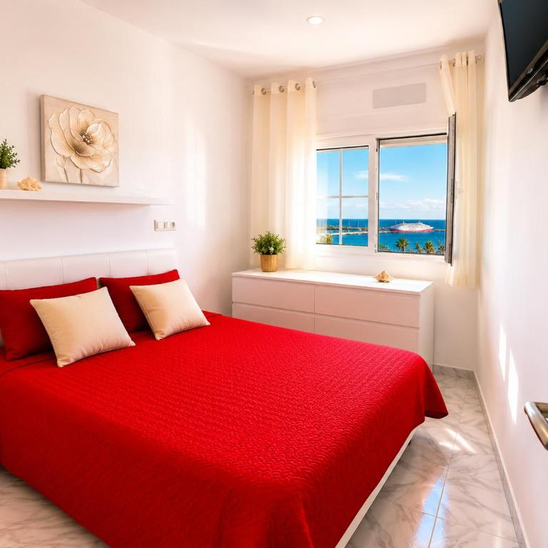 1 BR Sea View with Steps to Beach in Los Cristianos by Aqua Vista Tenerife - Apartamento de 1 dormitorio - 7