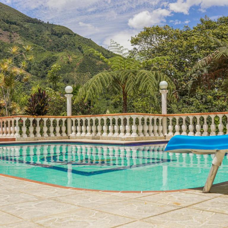 Finca Marly, descanso en la montaña para grupos grandes - One-Bedroom House - 31