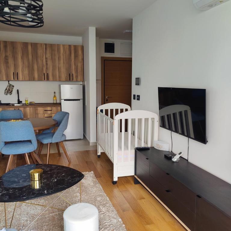Kruna Apartmani Novi Sad - Apartman s 1 Spavaćom Sobom i Balkonom - 32