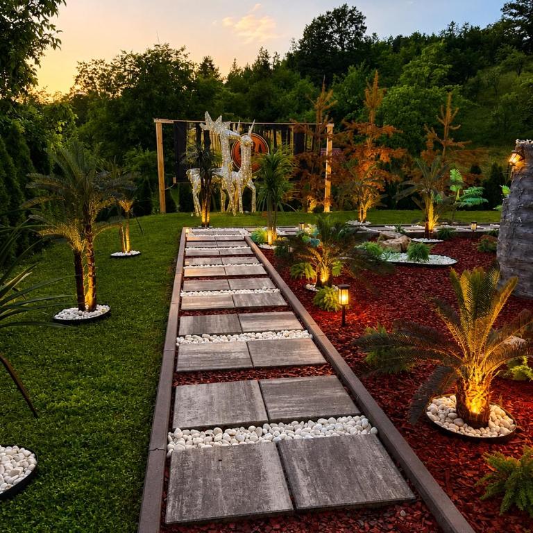 Sarajevo jacuzzi sauna Forest romance lodge - Chalet 1 Chambre - 6