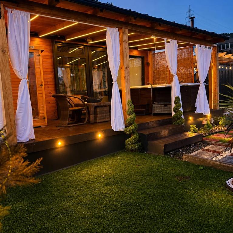 Sarajevo jacuzzi sauna Forest romance lodge - Chalet 1 Chambre - 3