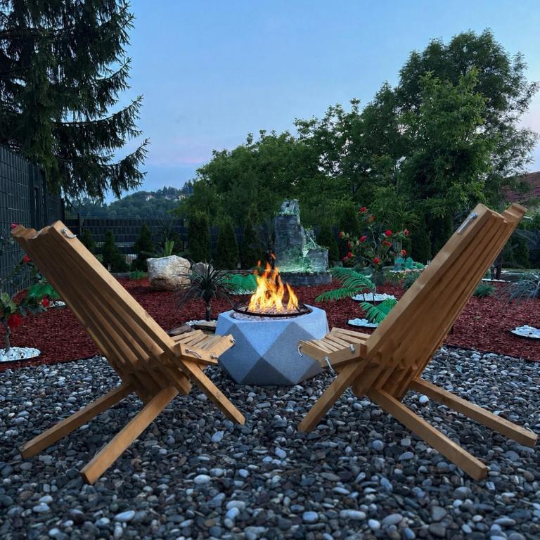 Sarajevo jacuzzi sauna Forest romance lodge - Chalet 1 Chambre - 8