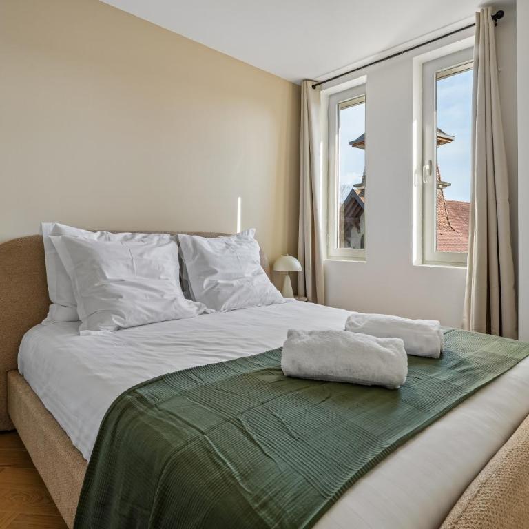 Majestic suites - T4 d'exception au coeur d'Annecy - Three-Bedroom Premium Apartment with Balcony - 5