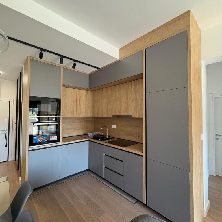 Luxury 2BR Sea View & Garage & Twin Towers Becici - Appartement 2 Chambres avec Terrasse et Vue sur la Mer - 7