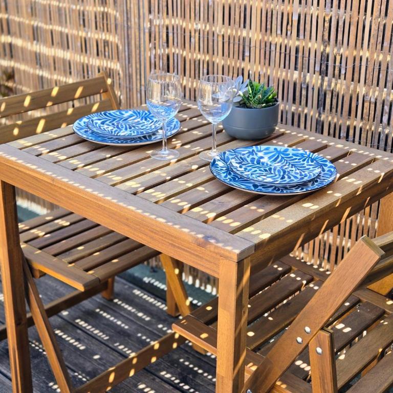 Studio Bleu Aix-en-Provence terrasse, piscine, parking - Appartamento con Terrazza - 24