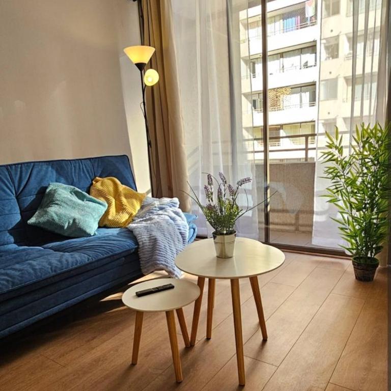 Centro Histórico de Santiago, Seguridad 24 Horas, WiFi - Apartamento de 1 dormitorio - 2