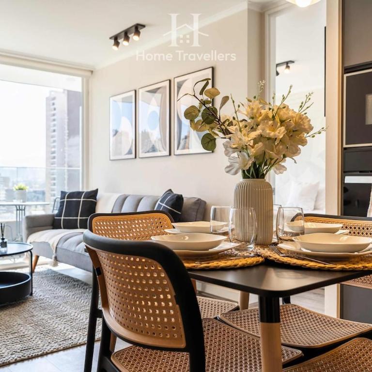 HT Large apartment in Nunoa with parking - Two-Bedroom Apartment - 23