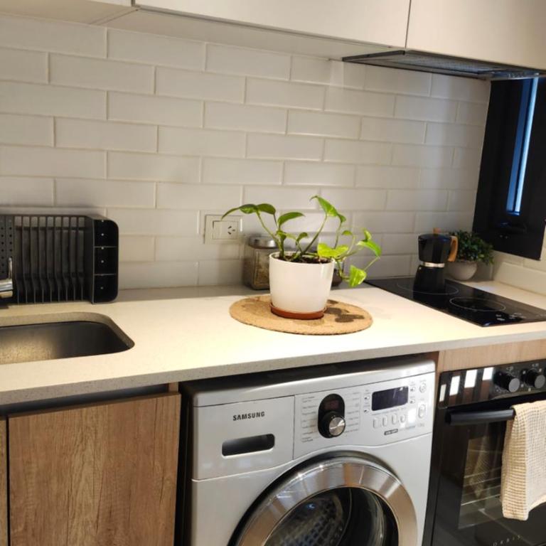 Excelente monoambiente edificio Genus Brooklyn Design - One-Bedroom Apartment - 8