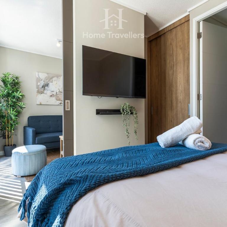 HT Charming apartment in the residential neighborhood of Ñuñoa - One-Bedroom Apartment - 18