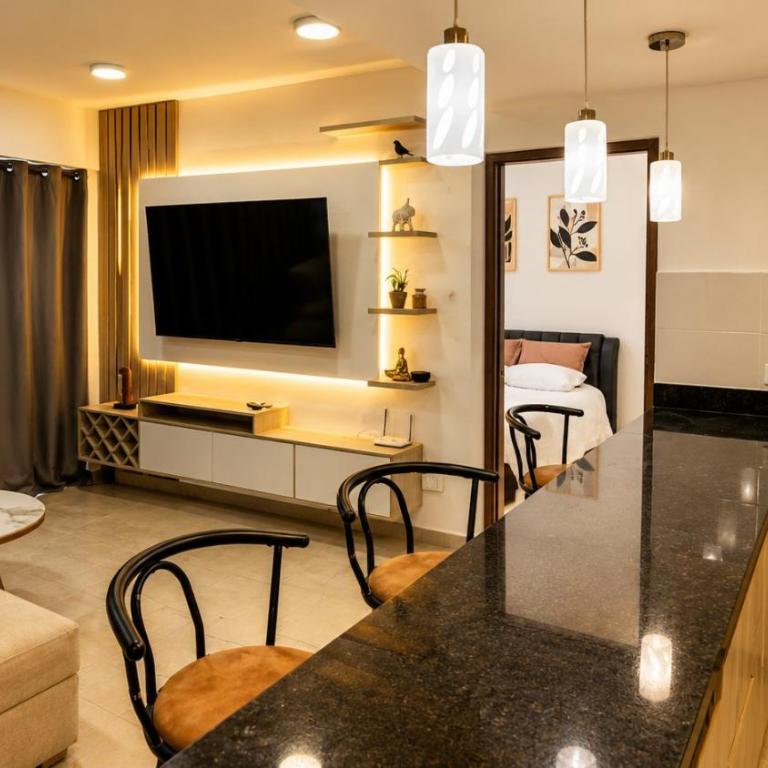 Apartamento moderno en Serena del Mar con balcón. Ideal para familias y grupos - Apartamento - 1