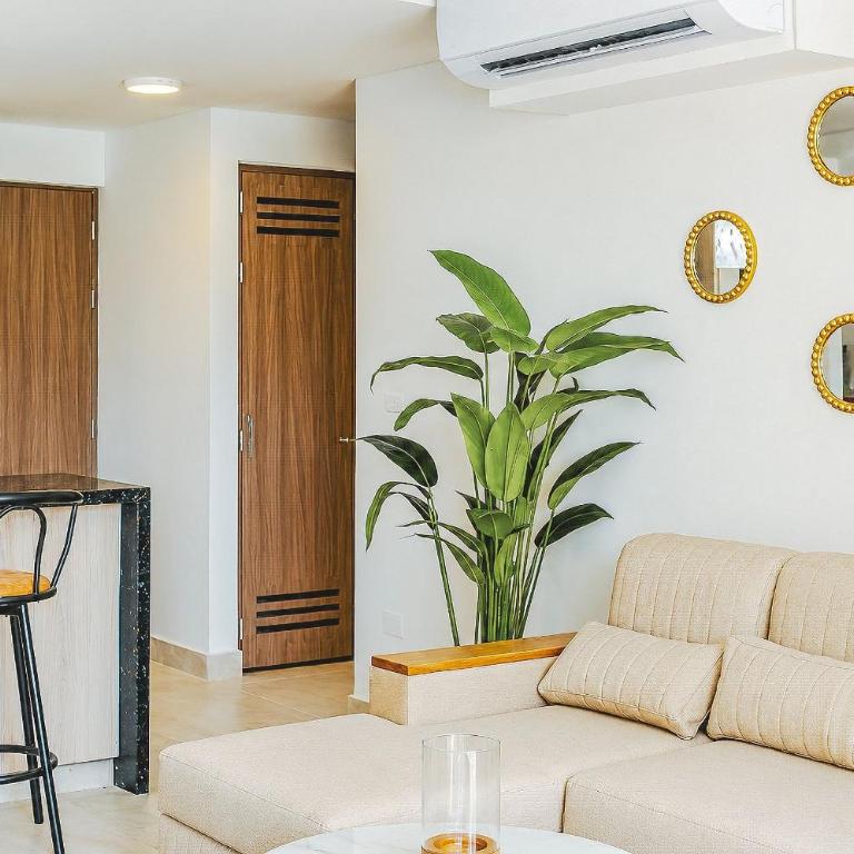 Apartamento moderno en Serena del Mar con balcón. Ideal para familias y grupos - Apartamento - 2