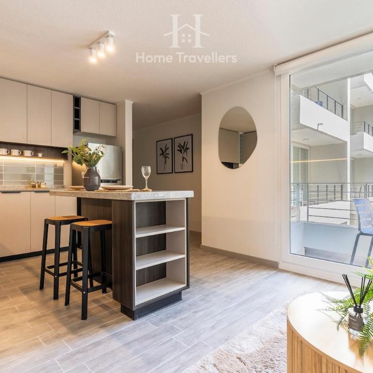 HT Large apartment within walking distance of Movistar Arena with parking - Two-Bedroom Apartment - 4