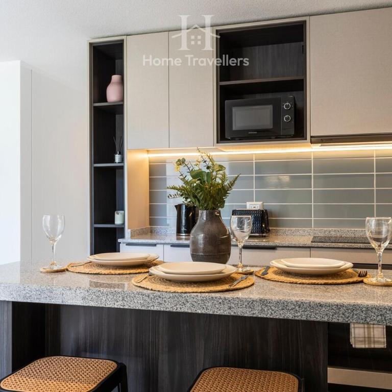 HT Large apartment within walking distance of Movistar Arena with parking - Two-Bedroom Apartment - 23