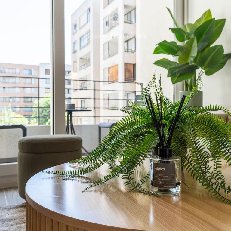 HT Large apartment within walking distance of Movistar Arena with parking - Two-Bedroom Apartment - 28