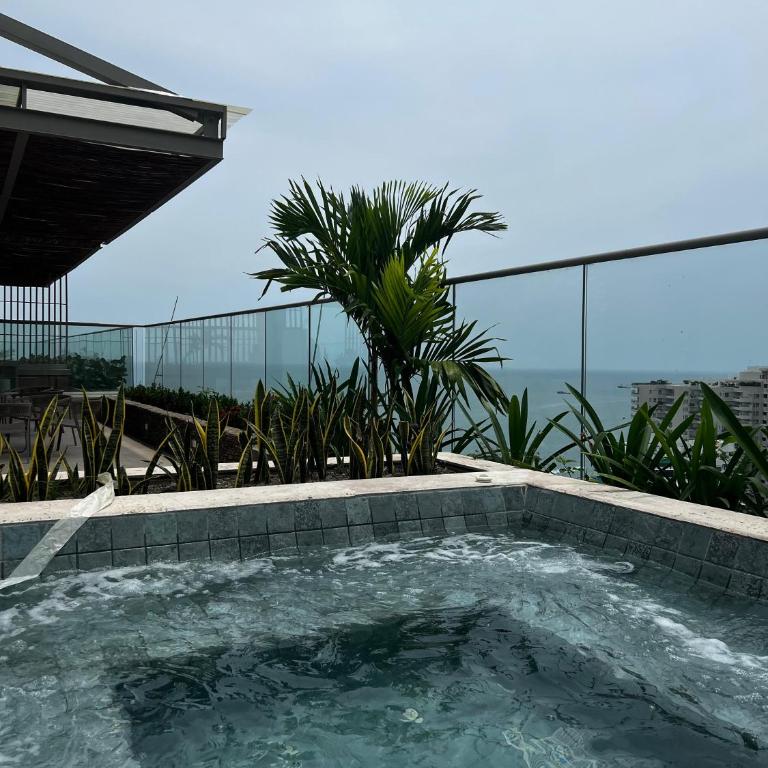 Apartamento espectacular en santa marta frente al Hilton con rooftop de lujo - One-Bedroom Apartment - 52