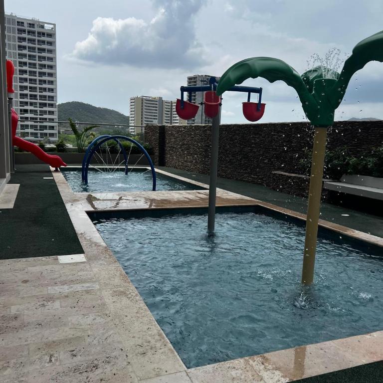 Apartamento espectacular en santa marta frente al Hilton con rooftop de lujo - One-Bedroom Apartment - 56
