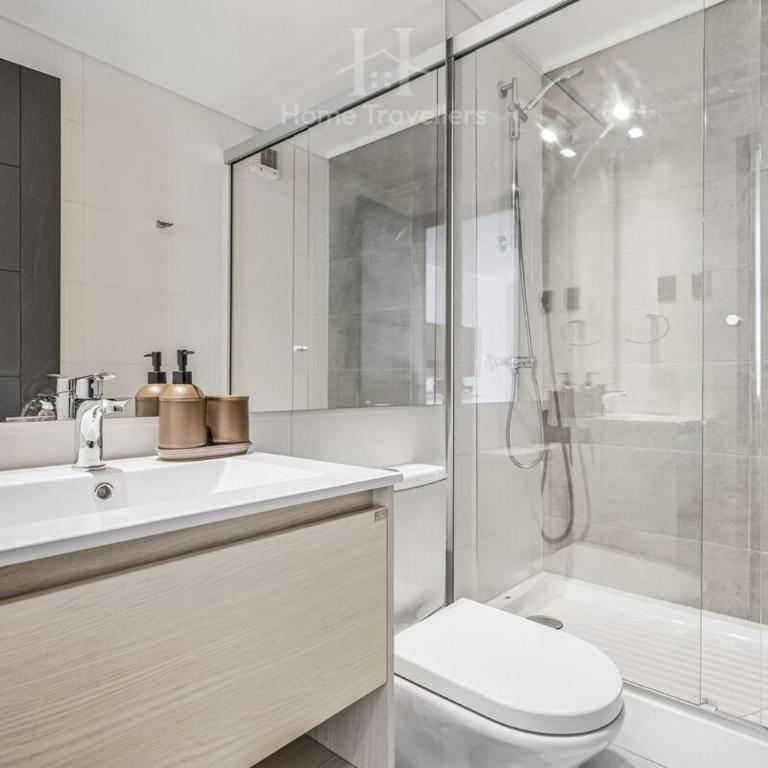 HT Comfortable and Bright Apartment in Ñuñoa with Parking - Two-Bedroom Apartment - 7