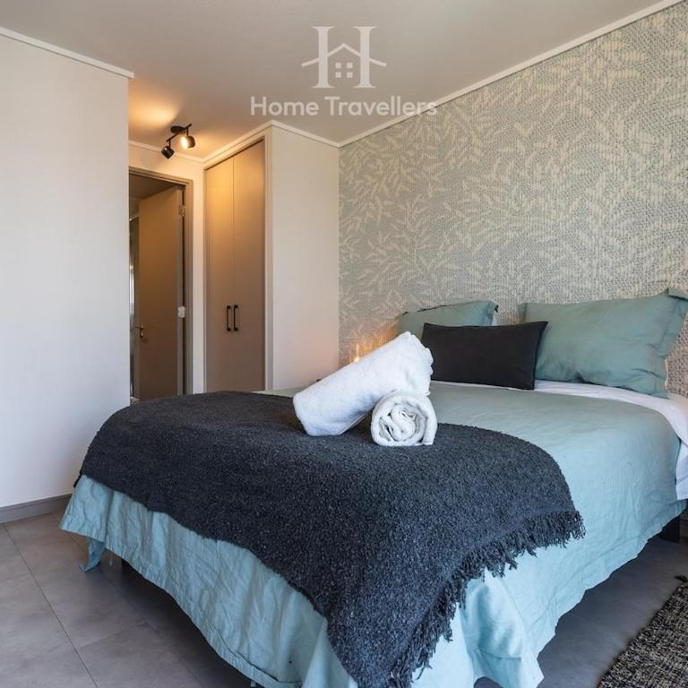HT Premium 1D in Ñuñoa with Terrace for 3 Guests - Two-Bedroom Apartment - 10