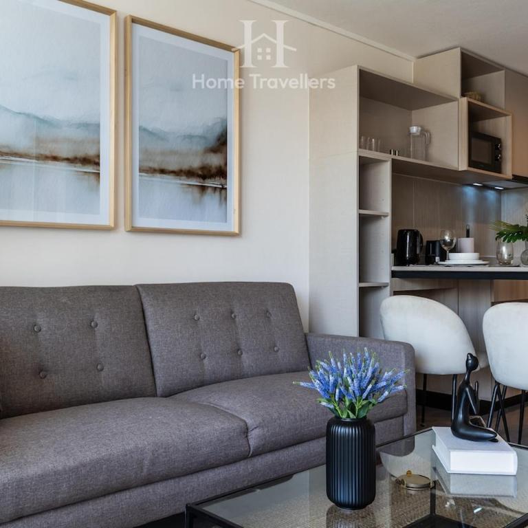HT Premium 1D in Ñuñoa with Terrace for 3 Guests - Two-Bedroom Apartment - 14