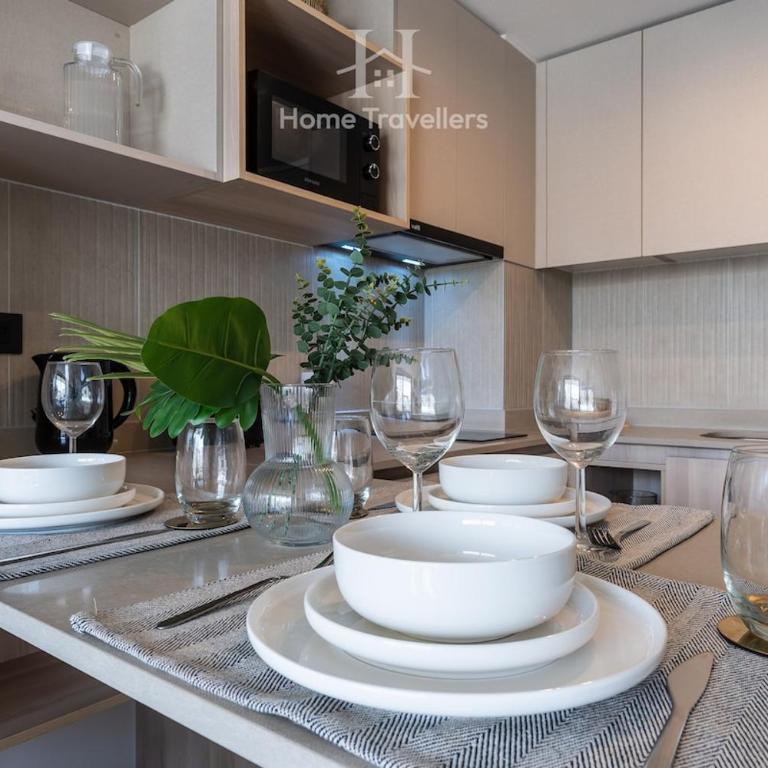 HT Premium 1D in Ñuñoa with Terrace for 3 Guests - Two-Bedroom Apartment - 17