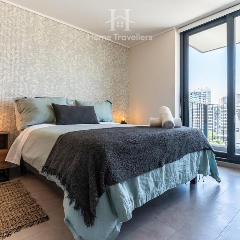 HT Premium 1D in Ñuñoa with Terrace for 3 Guests - Two-Bedroom Apartment - 25