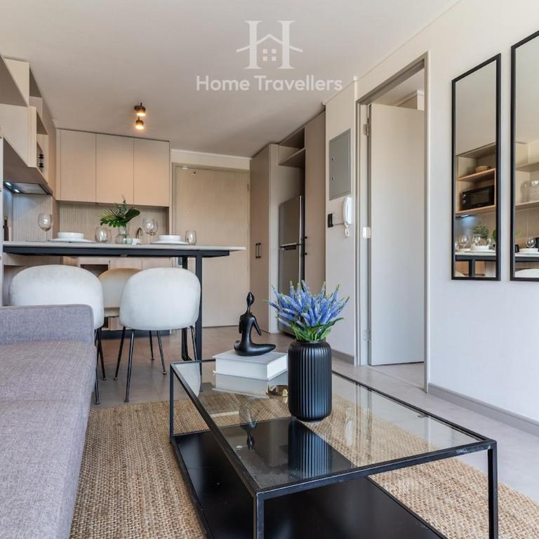 HT Premium 1D in Ñuñoa with Terrace for 3 Guests - Two-Bedroom Apartment - 27