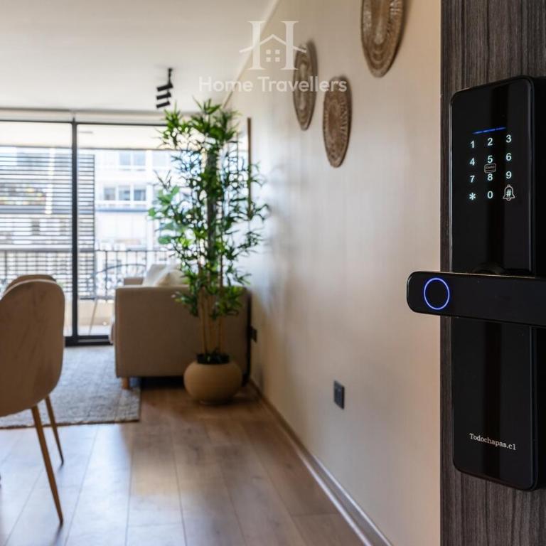 HT Ideal location in Providencia with terrace, parking and AC - One-Bedroom Apartment - 12
