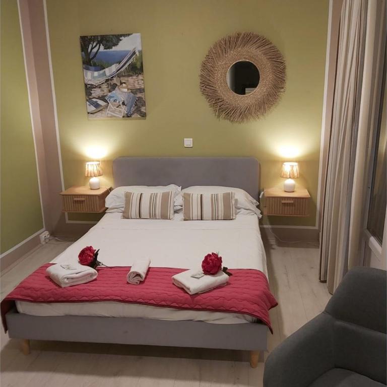 Au Berceau de Bernadette - Bernadette's cradle - Near Bernadette'House - Chambre Double Économique avec Balcon - 18