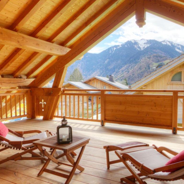 Chambres d'hôtes de charme Douglas - Double Room with Mountain View and Terrace - 2