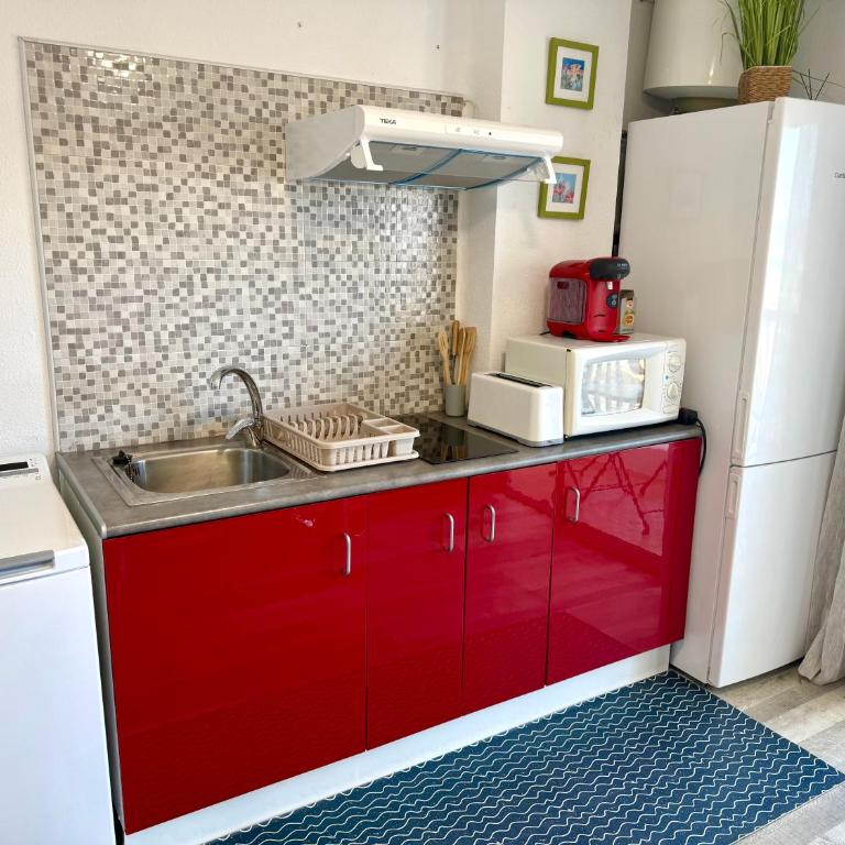 Apartamento Magníficas Vistas 1ª Linea Playa - Wifi Gratis - Apartamento de 1 dormitorio - 6