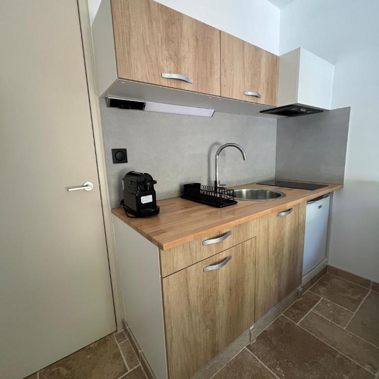 Charming air-conditioned studio with private pool - Appartement 1 Chambre - 4