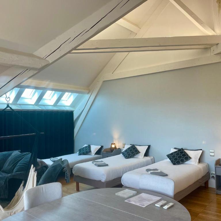 Demeure Saint Louis Historic manor, air-conditioned, free private parking, City 700m, WIFI, view - Superior Apartment - 29