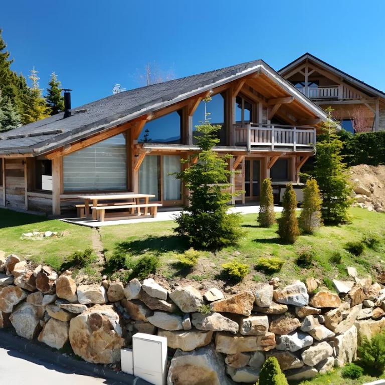 Splendide châlet neuf avec jaccuzzi - Three-Bedroom Chalet - 2