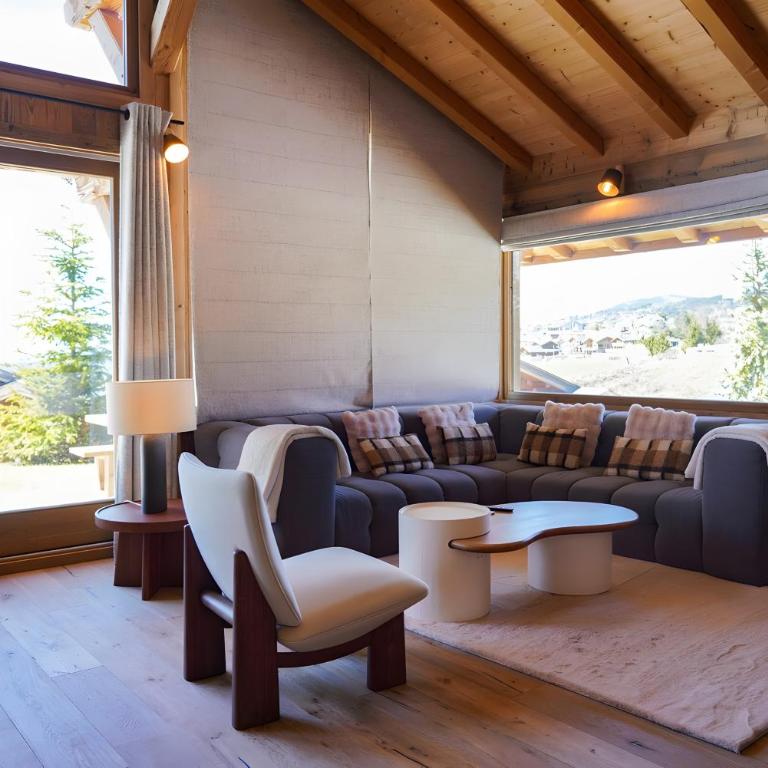 Splendide châlet neuf avec jaccuzzi - Three-Bedroom Chalet - 6