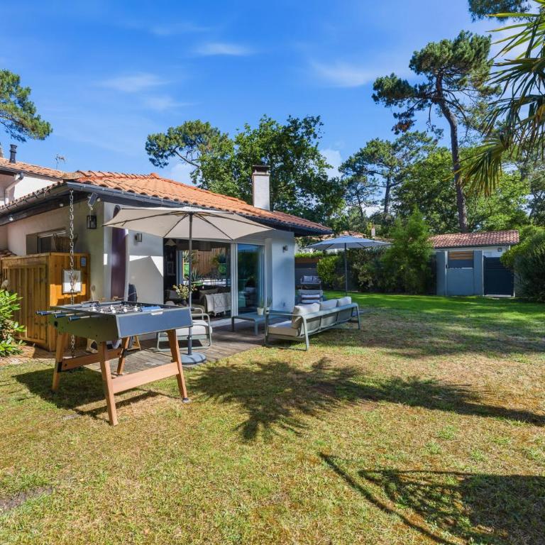 Villa esprit lodge au Pyla-sur-Mer avec piscine, 150m plage - Villa Fronte Spiaggia - 21